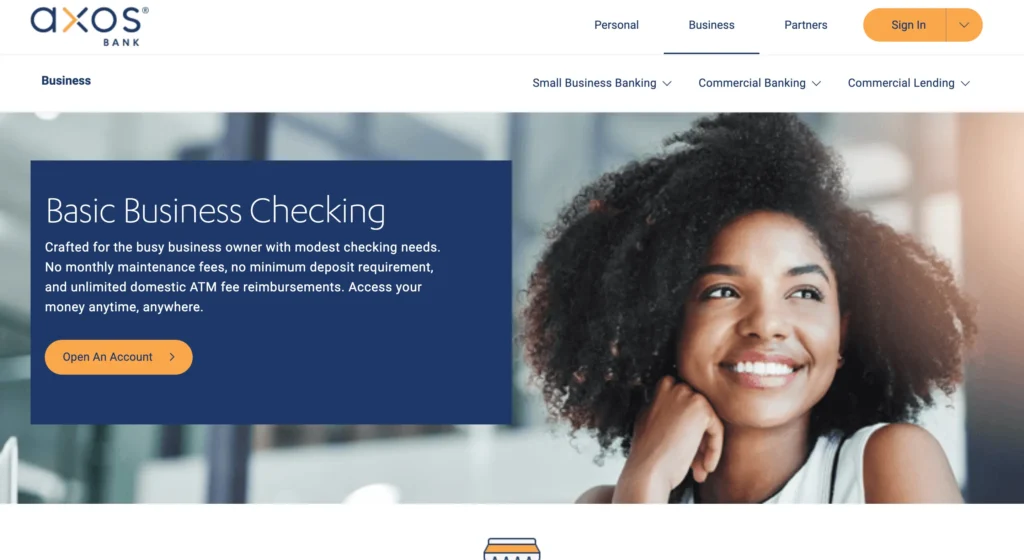 Axos Basic Business Checking 2025