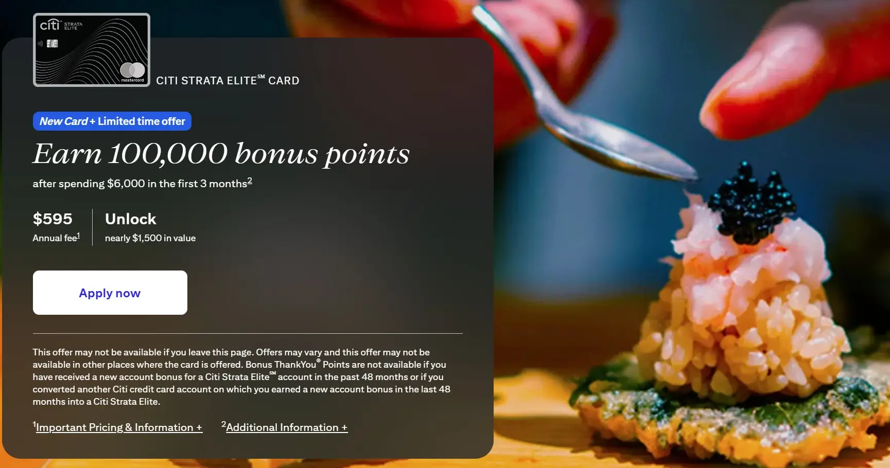 Citi Strata Elite 100K Points Offer: A Pro’s Guide to Maximizing Value, ROI, and Travel Upside 1 Citi Strata Elite 100K Points Offer