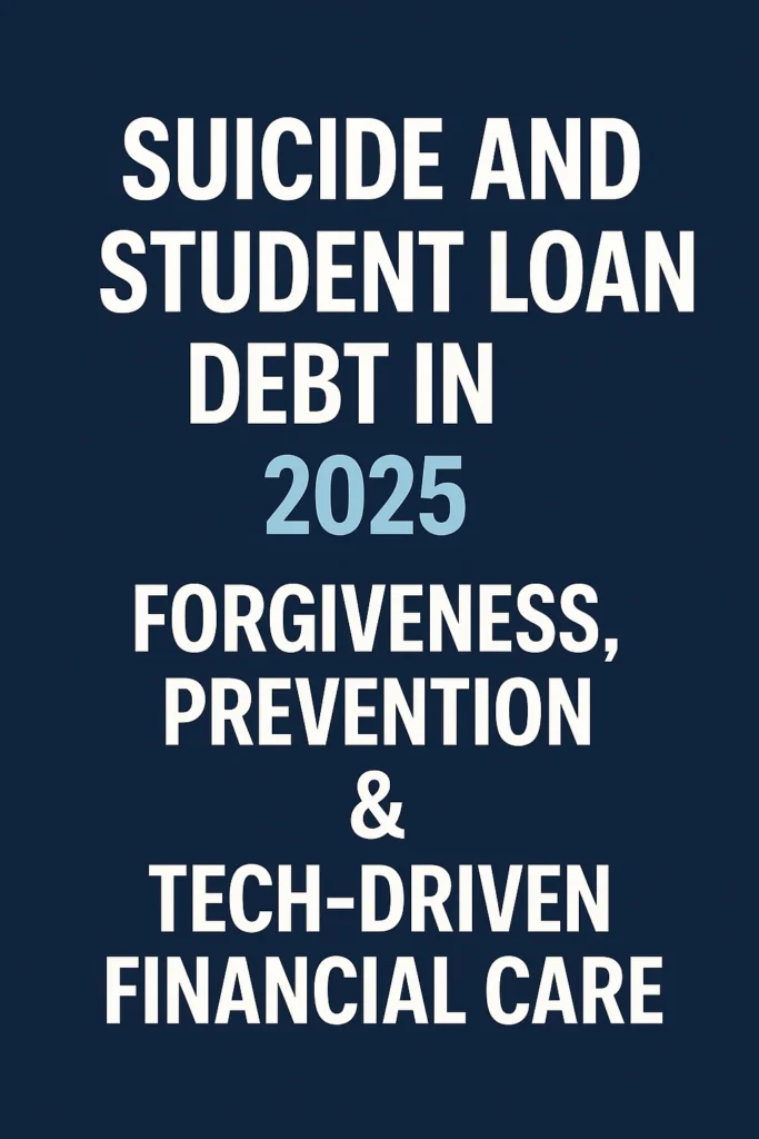Tackling Suicide and Student Loan Debt Together 2025 : Tech-Enabled Solutions and Policy Paths 2 Talk Suicide and Student Loan Debt Together 2025