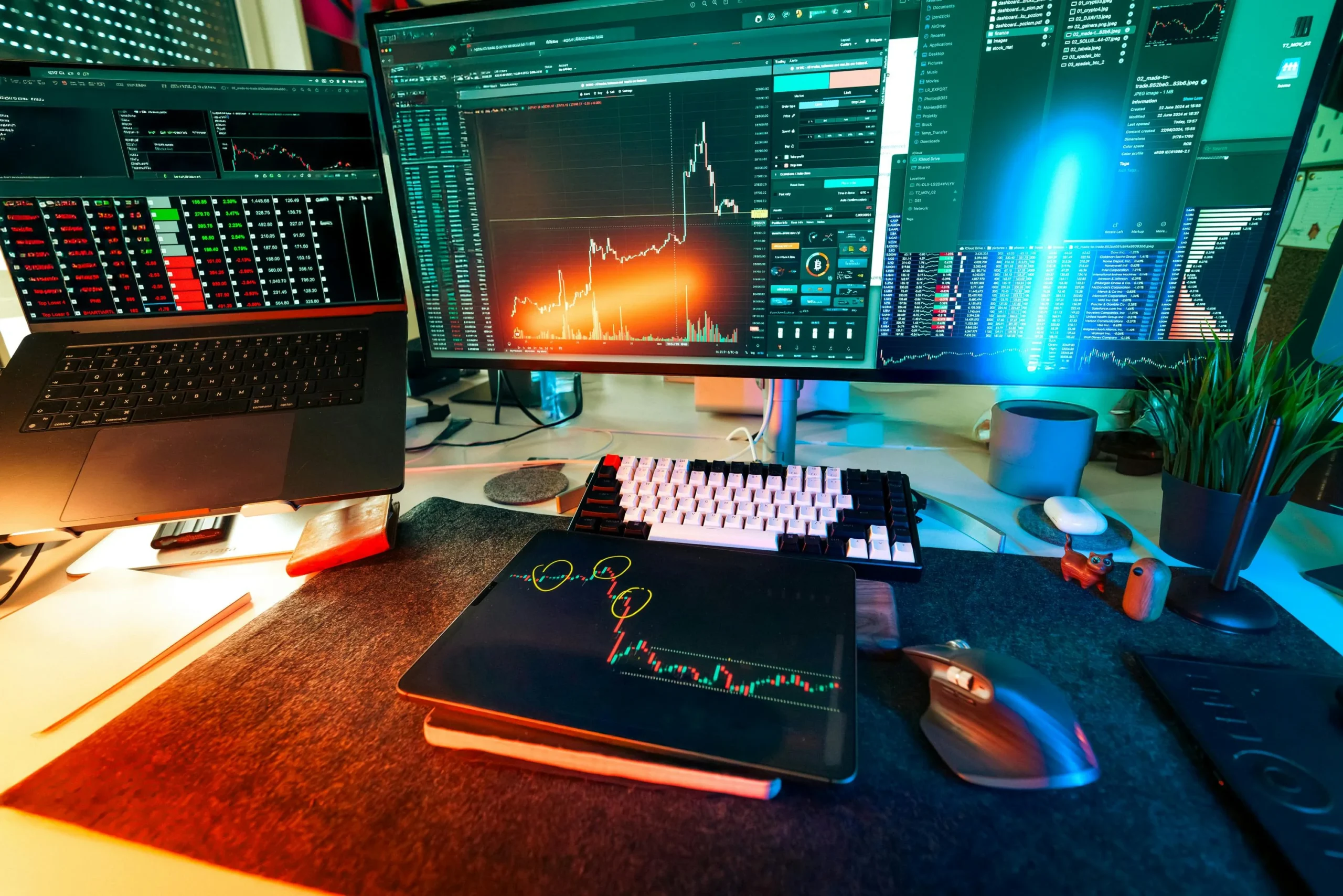 Debt consolidation loan with bad credit: A pragmatic, tech-forward playbook 2 debt consolidation loan — Vibrant trading setup with multiple screens displaying cryptocurrency charts and data analysis tools.