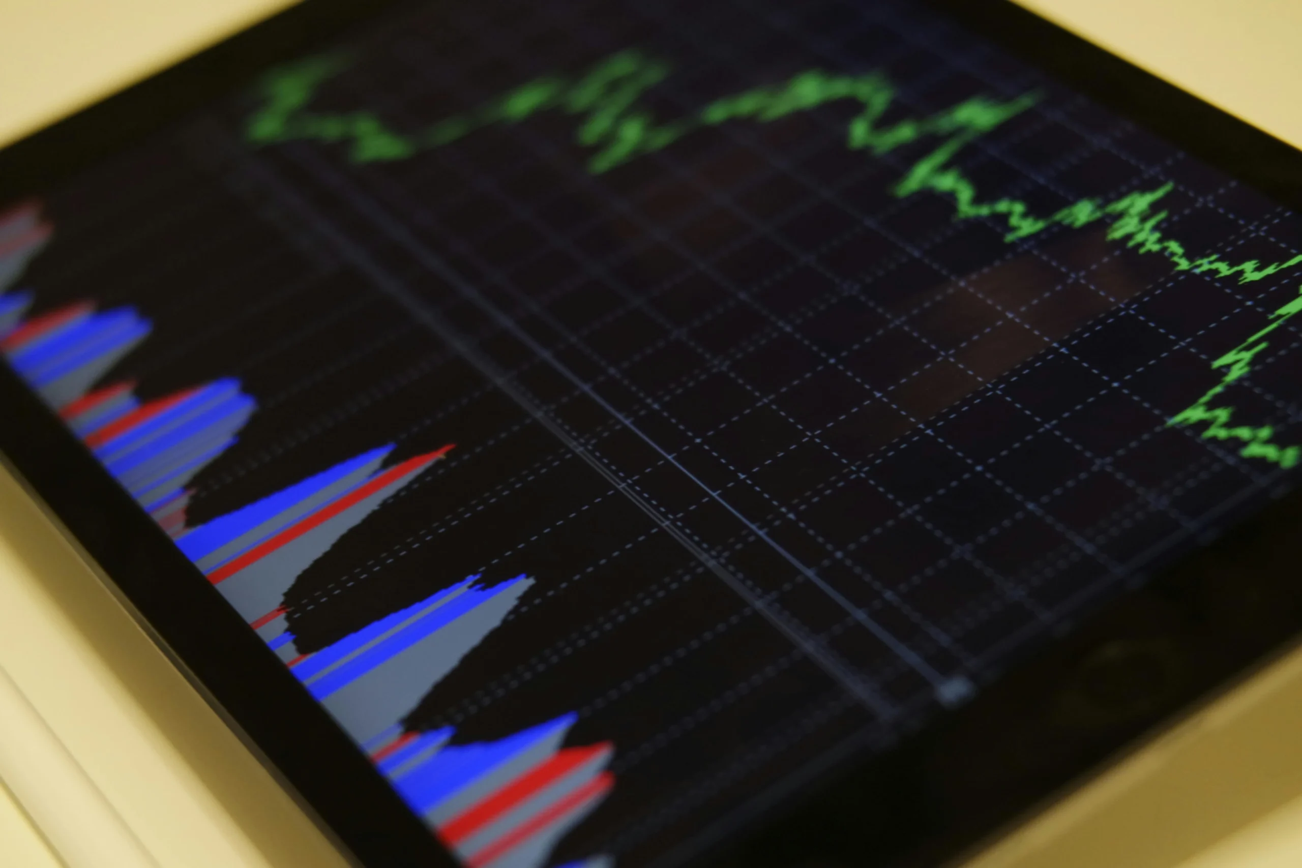 Emergency Fund Size 2026: Ultimate 3-6-12 Guide Proven 2 emergency fund size 2026: Close-up of a tablet displaying stock market analysis with colorful graphs